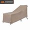 Modern Leisure Garrison Patio Chaise Lounge Cover, Waterproof, 65 in. L x 28 in. W x 29 in. H, Sandstone 3100 - alternate 1